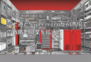 富士通とSupermicroがAI市場での戦略的協業を拡大