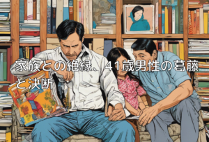 家族との絶縁、41歳男性の葛藤と決断