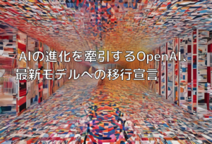 AIの進化を牽引するOpenAI、最新モデルへの移行宣言