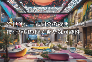 次世代ゲーム開発の夜明け！AI技術が切り開く新たな可能性