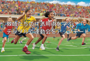 教師たちのIT活用術を学ぶ！「デジタルで運動会をアップデート」