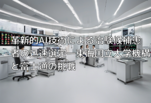 革新的AI技術による治験候補患者の迅速選定―東海国立大学機構と富士通の挑戦
