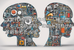 次世代AI開発のカギ！「細調整」と「文脈学習」の組み合わせが革新をもたらす