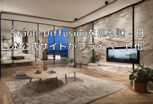 Stable Diffusionを巡る謎 – 日本公式サイトがプライベート化