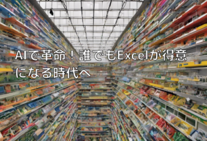 AIで革命！誰でもExcelが得意になる時代へ