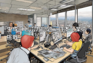 生成AIと電力問題、日本企業の挑戦
