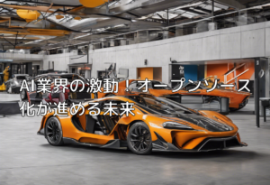 AI業界の激動！オープンソース化が進める未来