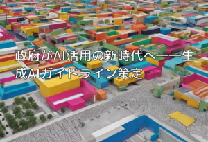 政府がAI活用の新時代へ――生成AIガイドライン策定