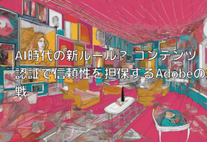 AI時代の新ルール？ コンテンツ認証で信頼性を担保するAdobeの挑戦