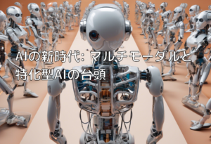 AIの新時代: マルチモーダルと特化型AIの台頭