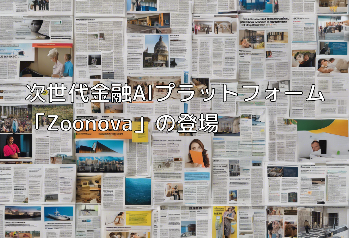 次世代金融AIプラットフォーム「Zoonova」の登場