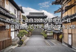 AIが変える自治体の働き方！兵庫県姫路市での驚きの効果を公開