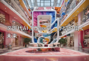 次世代AI「Qwen3」が切り開く未来
