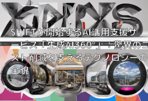 SHIFTが開始するAI活用支援サービス「生成AI360°」：驚異のコスト削減を支えるテクノロジーの全貌