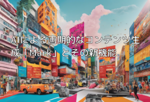 AIによる画期的なコンテンツ生成「Mark」とその新機能