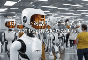 ロボットと対話する未来が到来！AIの進化が創る新たな世界