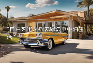 “自由を選んだ夫婦の車中泊生活”