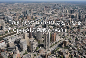 「新時代のChatGPTはどうなる？ OpenAIの挑戦と課題」