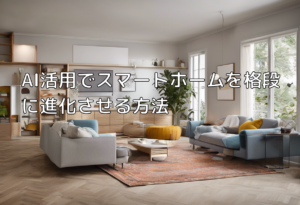 AI活用でスマートホームを格段に進化させる方法