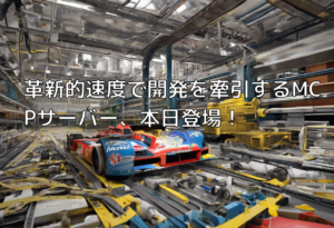 革新的速度で開発を牽引するMCPサーバー、本日登場！