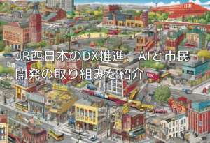 JR西日本のDX推進、AIと市民開発の取り組みを紹介