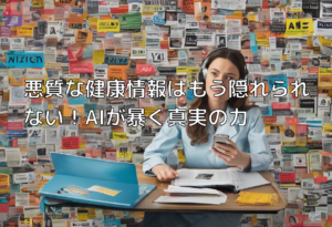 悪質な健康情報はもう隠れられない！AIが暴く真実の力