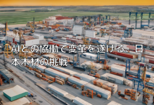 AIとの協働で変革を遂げる、日本木材の挑戦