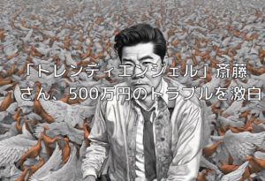 「トレンディエンジェル」斎藤さん、500万円のトラブルを激白