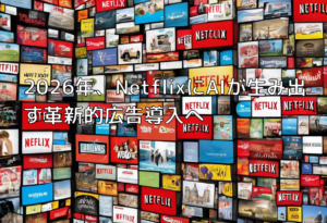 2026年、NetflixにAIが生み出す革新的広告導入へ