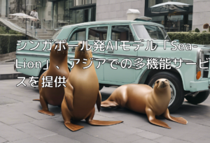 シンガポール発AIモデル「Sea-Lion」、アジアでの多機能サービスを提供