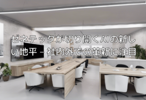 ゼネテックが切り開くAIの新しい地平 – 社内外での革新に注目