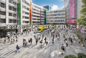 東京都立学校、AIを活用した未来の学びへ
