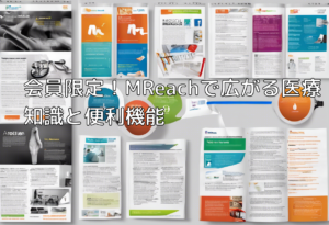 会員限定！MReachで広がる医療知識と便利機能