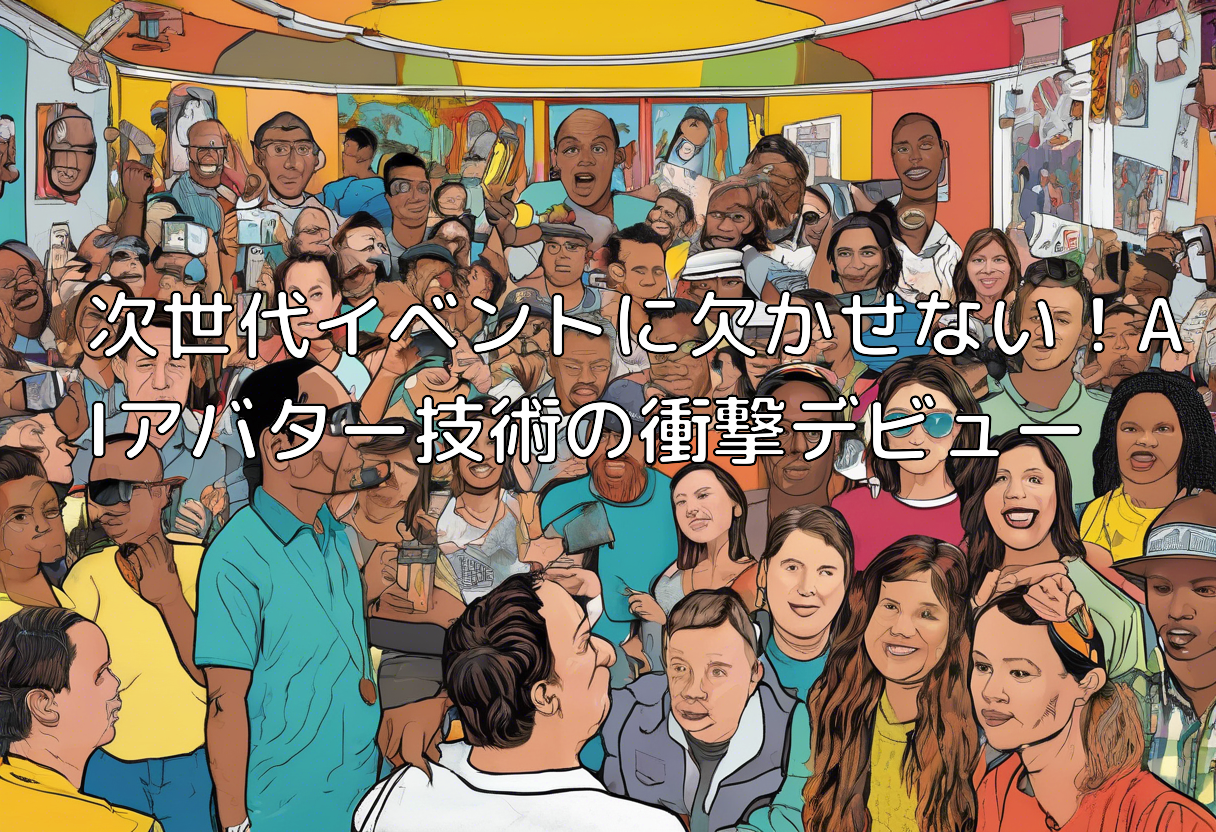次世代イベントに欠かせない!AIアバター技術の衝撃デビュー