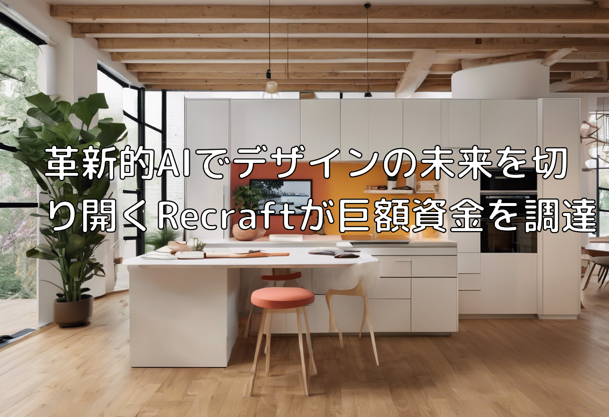 革新的AIでデザインの未来を切り開くRecraftが巨額資金を調達