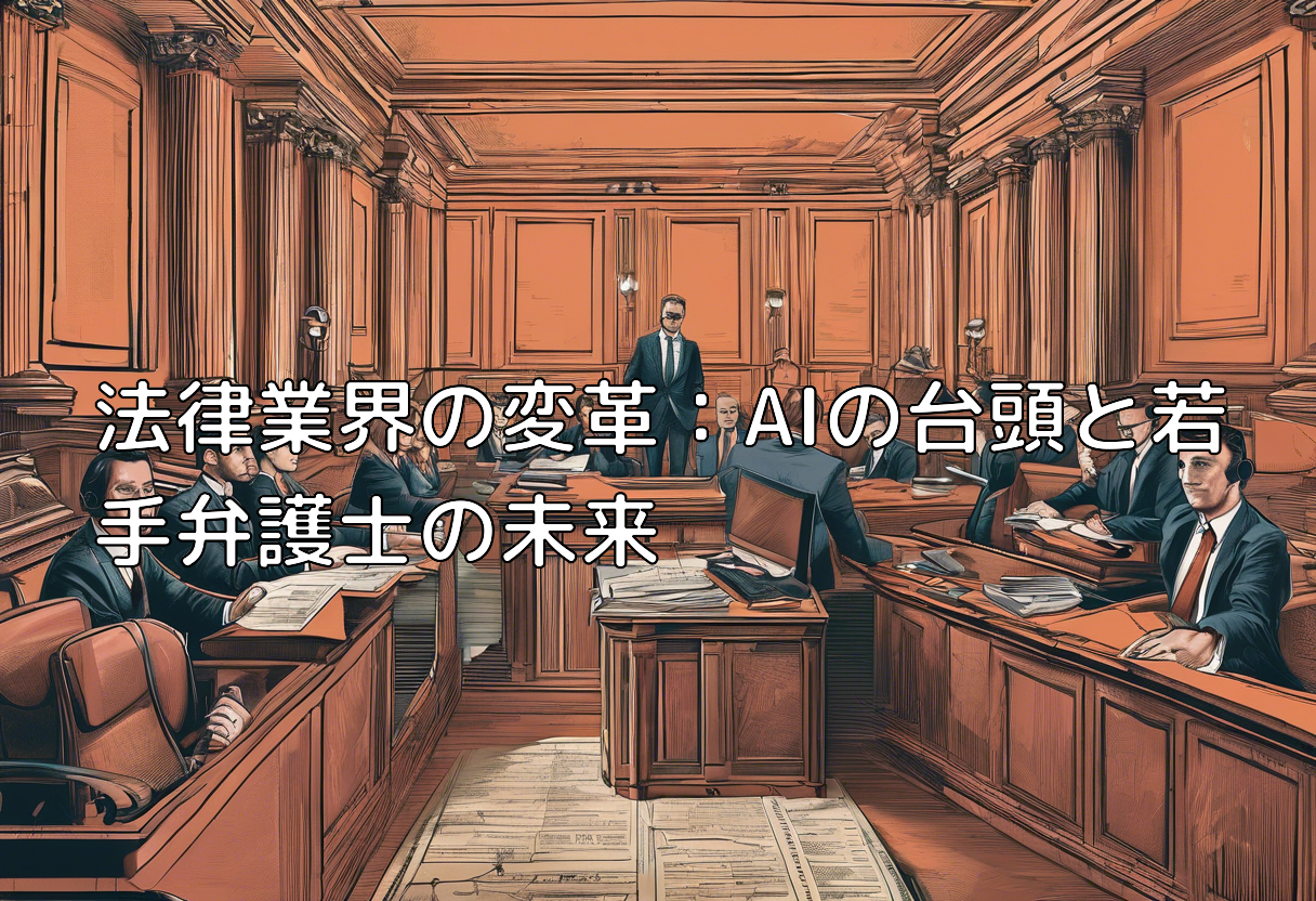法律業界の変革:AIの台頭と若手弁護士の未来