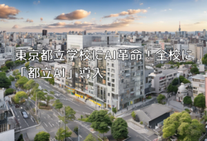 東京都立学校にAI革命！全校に「都立AI」導入