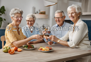 シニアも楽しむ生成AIの世界