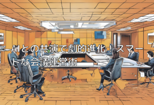 AIとの共演で劇的進化！スマートな会議運営術