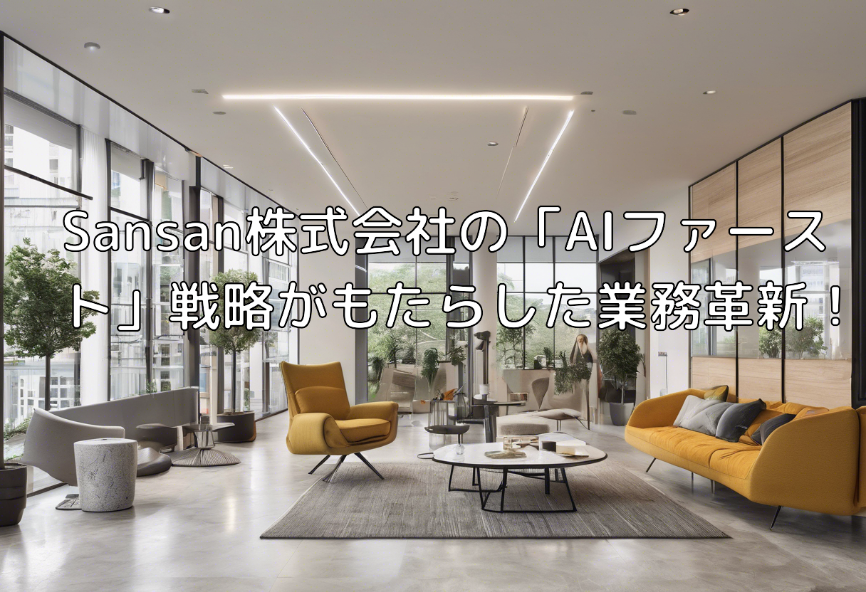 Sansan株式会社の「AIファースト」戦略がもたらした業務革新!