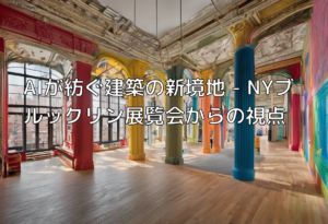AIが紡ぐ建築の新境地 – NYブルックリン展覧会からの視点