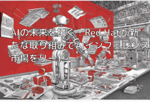 AIの未来を拓く！Red Hatが新たな取り組みでAIインフェレンス市場をリード