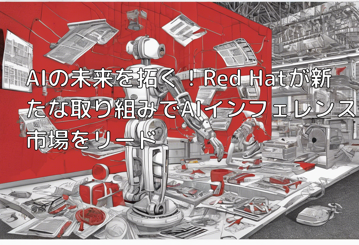AIの未来を拓く!Red Hatが新たな取り組みでAIインフェレンス市場をリード