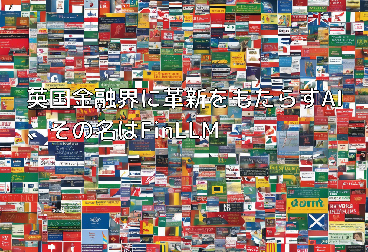 英国金融界に革新をもたらすAI、その名はFinLLM