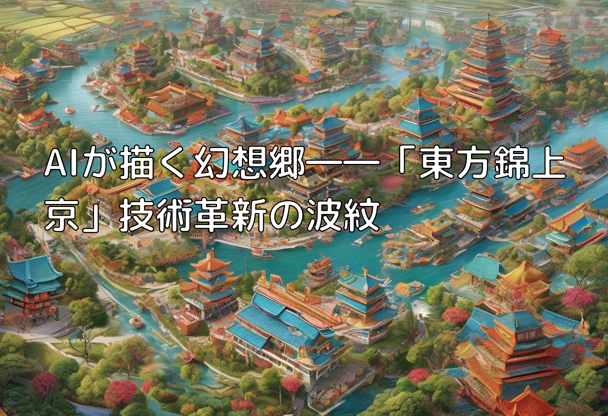 AIが描く幻想郷――「東方錦上京」技術革新の波紋