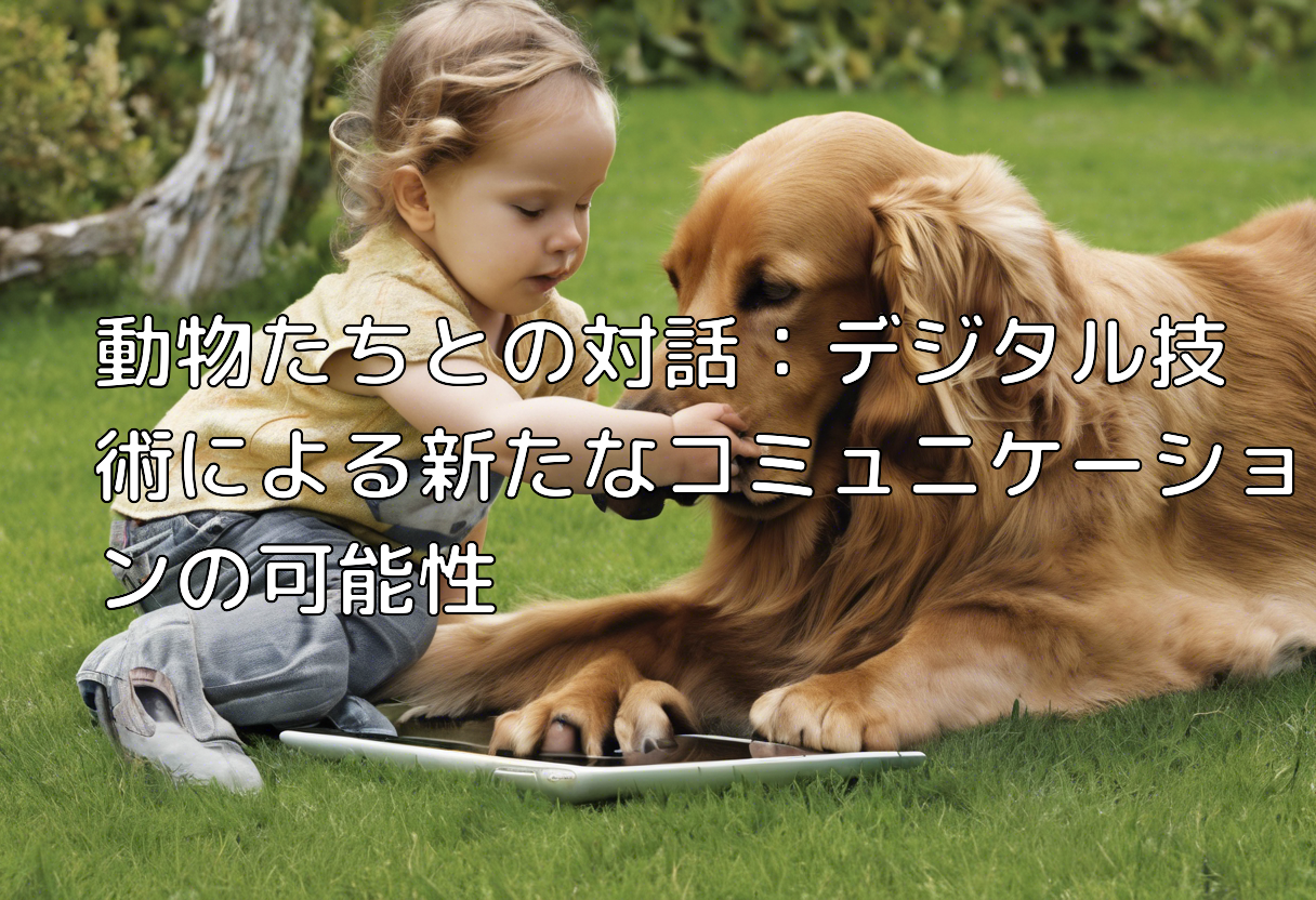 動物たちとの対話:デジタル技術による新たなコミュニケーションの可能性