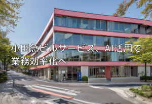 小田急ビルサービス、AI活用で業務効率化へ