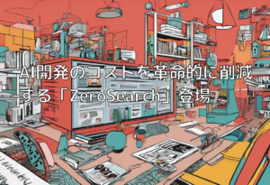AI開発のコストを革命的に削減する「ZeroSearch」登場