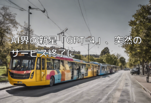 AI界の新星「GPT-4」、突然のサービス終了に