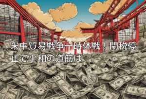 米中貿易戦争一時休戦！関税停止で平和の道筋は